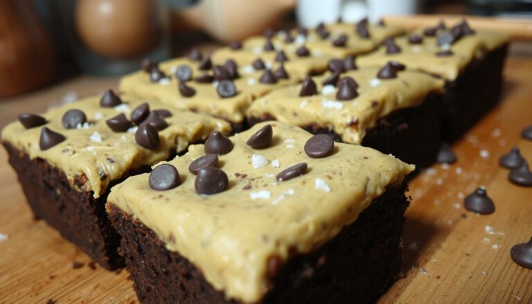 cookie dough brownies