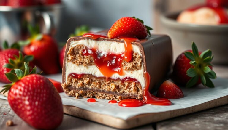 strawberry cheesecake snickers