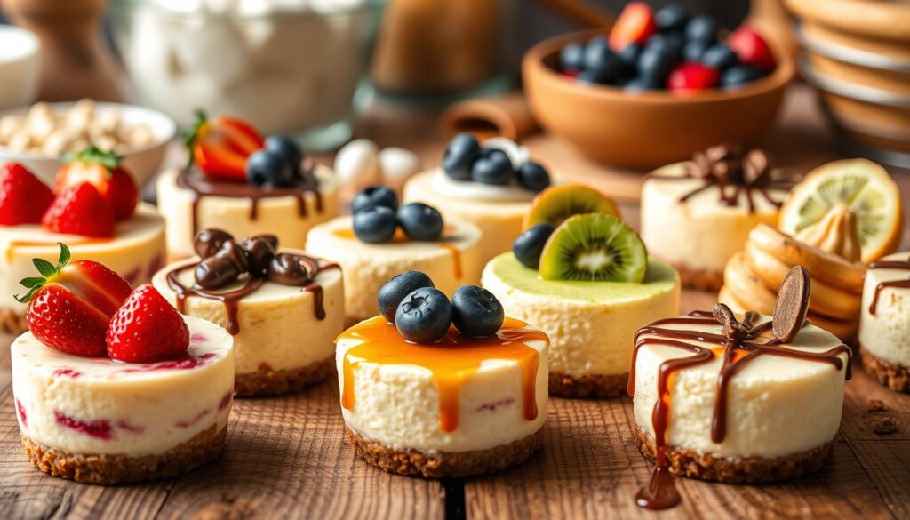 Mini Cheesecake Variations